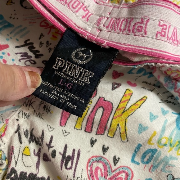 PINK Victoria's Secret Multicolor Graphic Lounge Pants - Picture 9 of 10